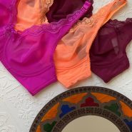 سوتین توری فنردار انوشه