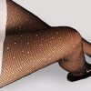 جوراب شلواری نگین دار زنبوری کد 2136