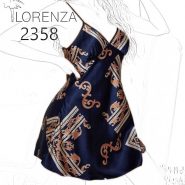 لباس خواب ساتن فانتزی 2358