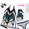 ست نیم تنه شورت rose vine 7408
