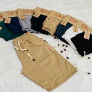 شلوارک ساده کتان اعلا 40545