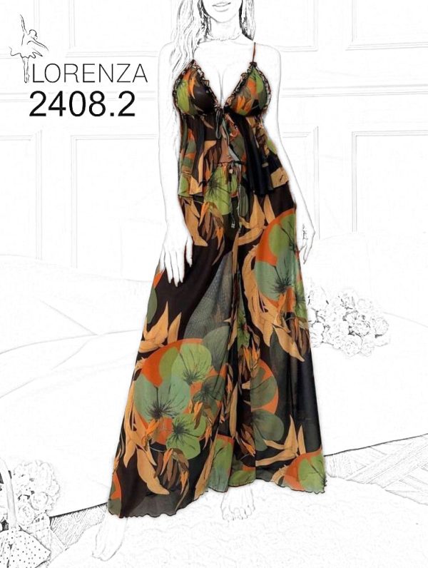 تاپ و شلوار حریر 2408