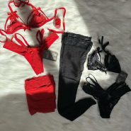 ست شورت و سوتین فانتزی جورابدار رونیا 406