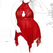 لباس خواب فانتزی سایز بزرگ 100395
