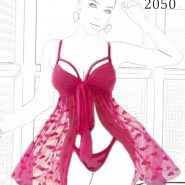 لباس خواب حریر فانتزی 2050