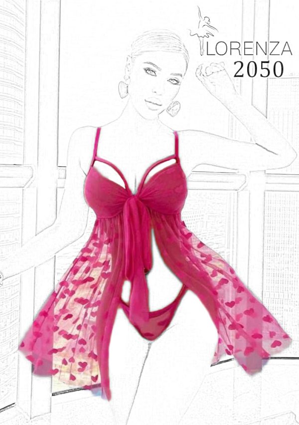 لباس خواب حریر فانتزی 2050