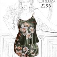 تاپ و شورتک ساتن فانتزی 2296