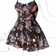 لباس خواب فنردار 3203
