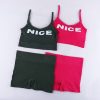 ست نیم تنه شورت سیملس nice 1778