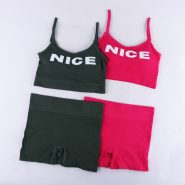 ست نیم تنه شورت سیملس nice 1778