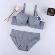 ست شورت و سوتین اسفنجی دخترانه گیپوری 3385