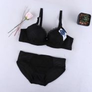 ست شورت و سوتین اسفنجی دخترانه گیپوری 3385